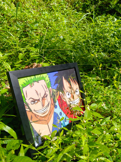 ZORO N LUFFY Frame
